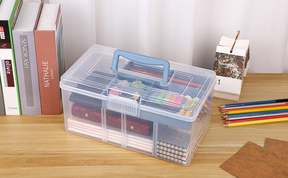 Clear Plastic Dividing Storage Box