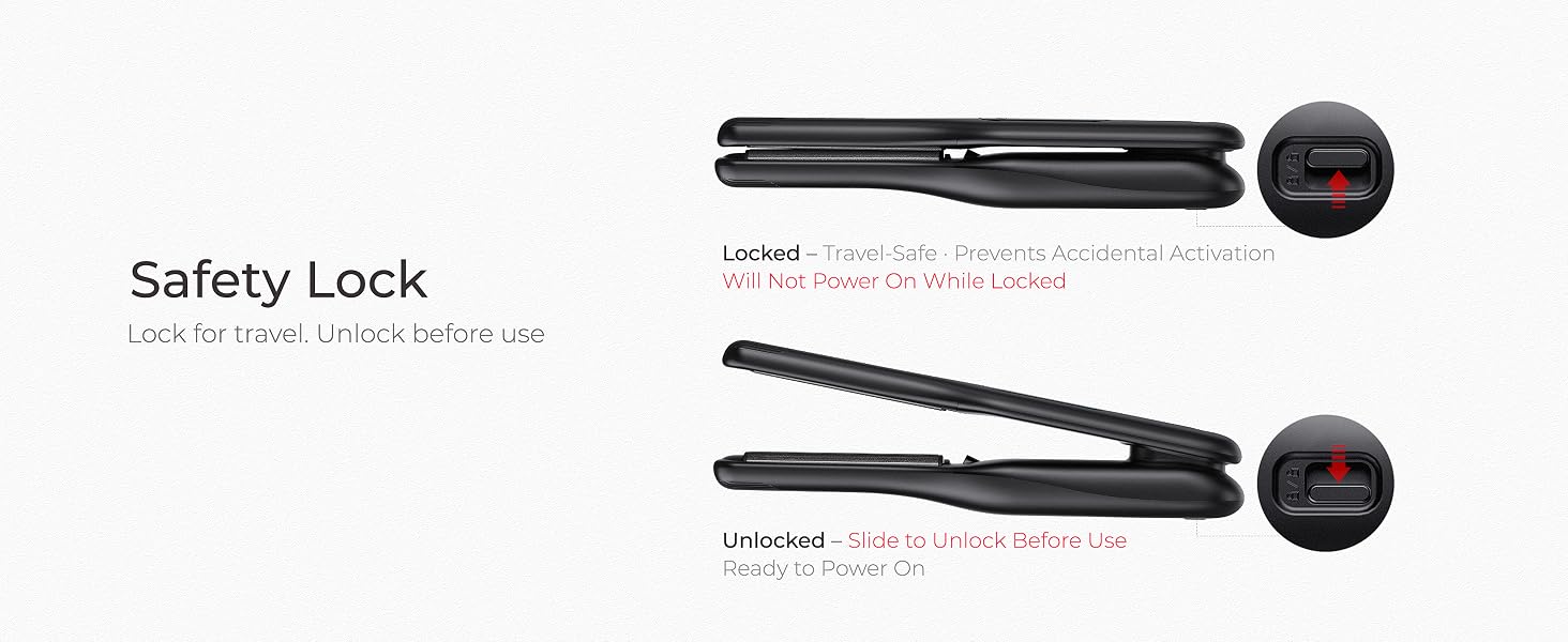 TYMO Cordless Mini Flat Iron