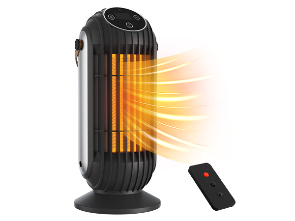 Black Space Heater