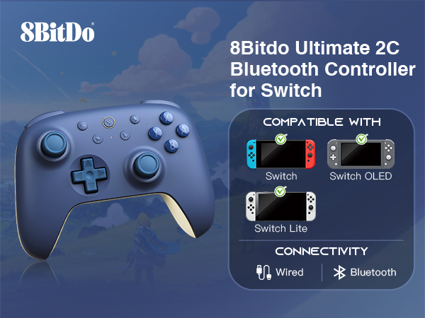 8bitdo ultimate 2c controller