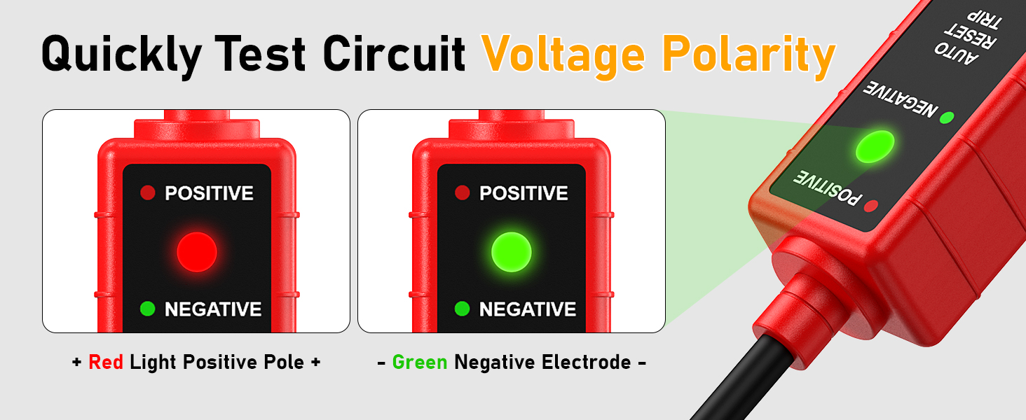 Quickly Test Circuit Voltage Polarity