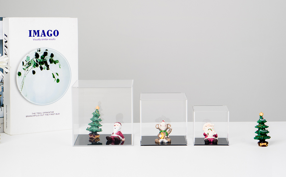 Kcgani Clear Acrylic Storage &amp;amp;amp; Organizing &amp;amp;amp; Display Box