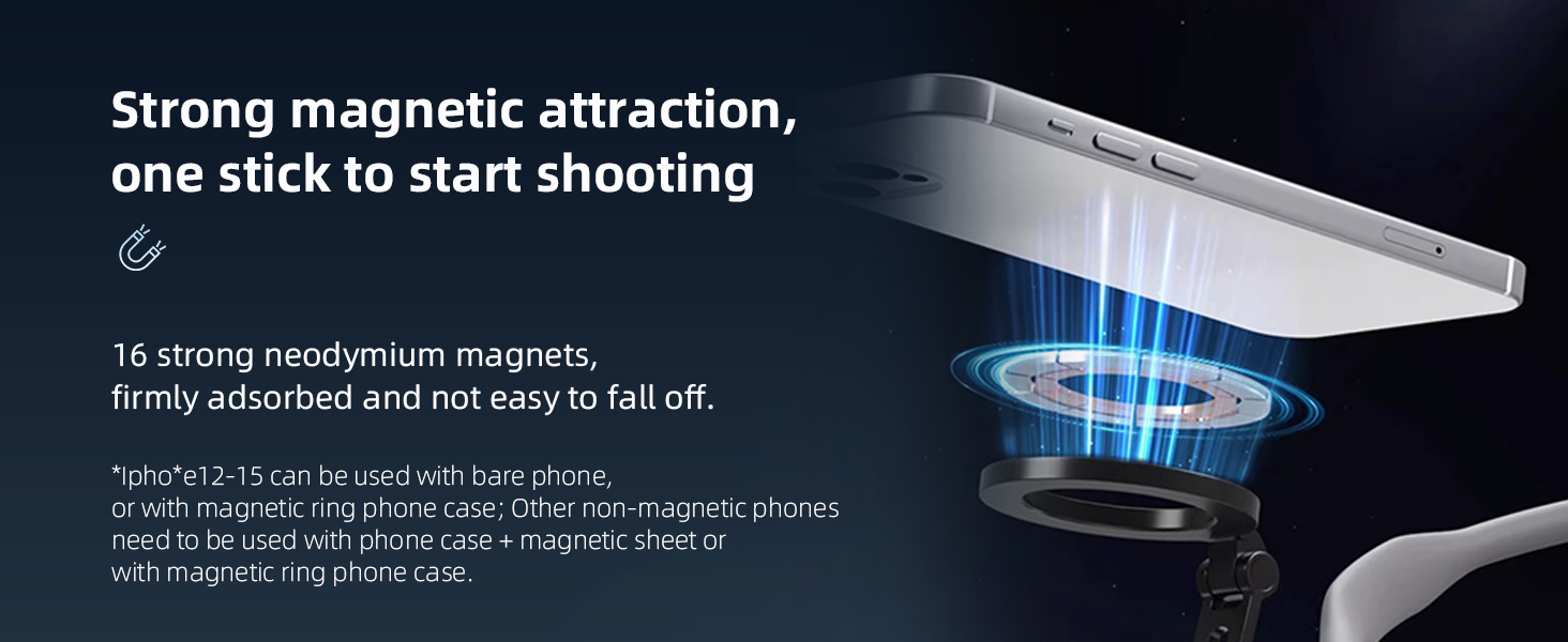 AFAITH Upgraded Magnetic Neck Holder for Phones