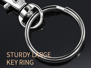 STURDY LARGE KEY RING