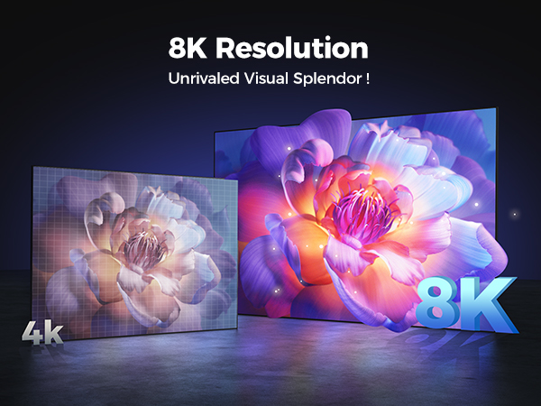 8K Resolution, Unrivaled Visual Splendor!