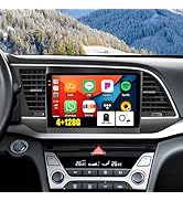 [4+128G] Android 15 Car Radio Stereo for Hyundai Elantra 2016-2018 with Wireless Carplay&amp;Android ...