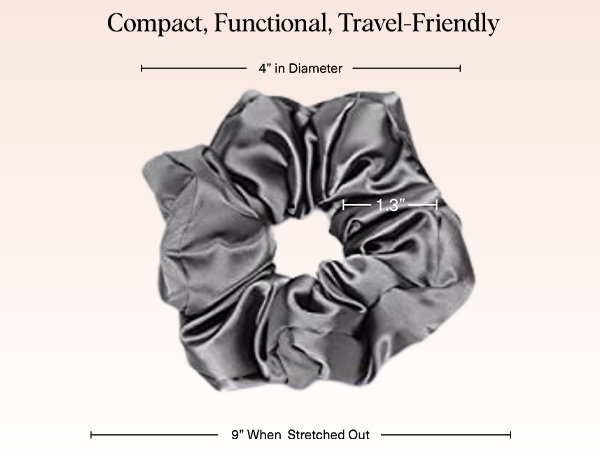 Kitsch Satin Hair Scrunchies for Women, Softer Than Silk Scrunchies for Hair