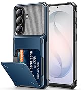 AFGHOA for Samsung S26 Wallet Case,5 Credit Card Holder for Galaxy S26,Flip Cover Hidden Compartm...