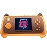 Handheld Retro Game Console Built-in 400 Games, Travel-Friendly Gaming Console with Long Battery ...