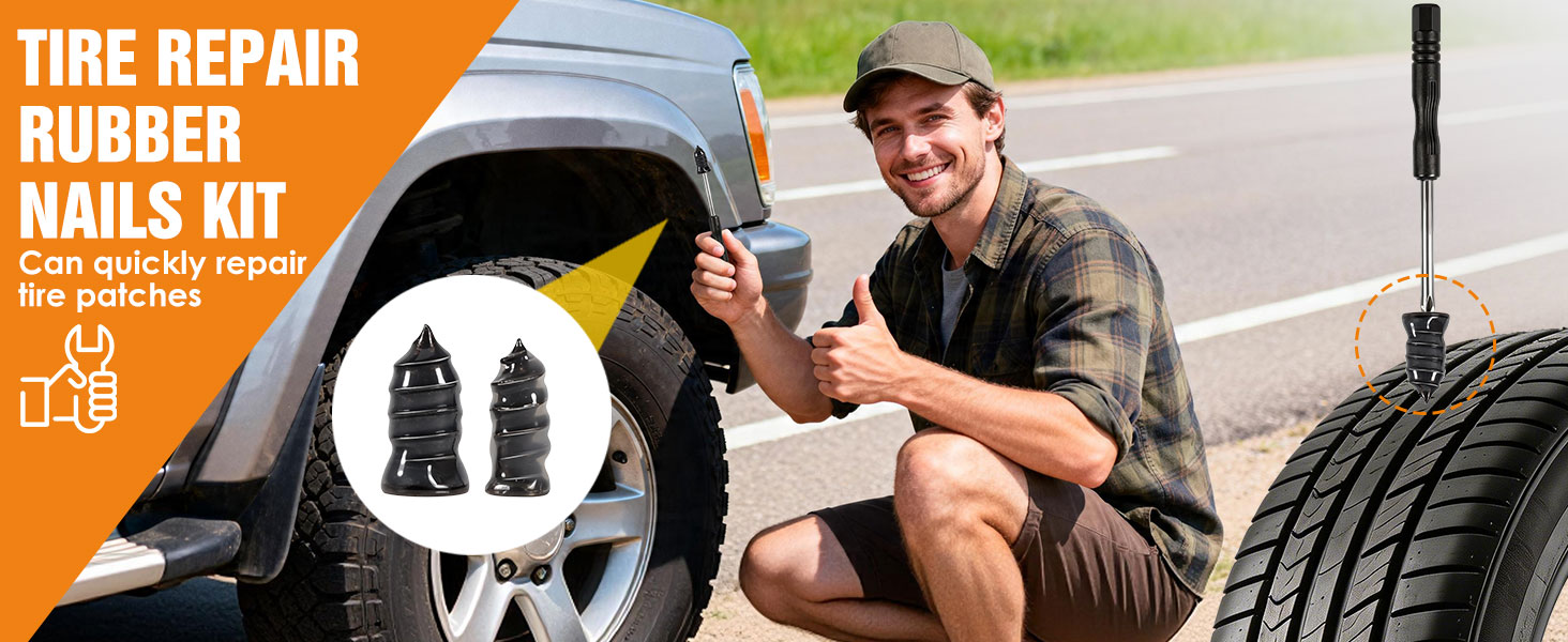Tire Repair Rubber Nail