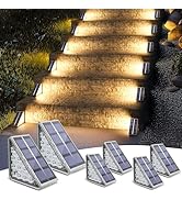 NIORSUN Solar Step Lights Gray Warm (6pcs/set)