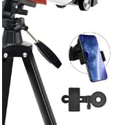 Vilupvie Telescope, Telescope for Kids &amp; Adults, 70mm Aperture 500mm Refractor Telescopes for Ast...