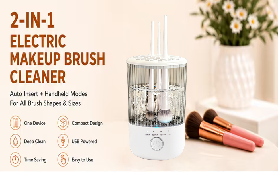 A Complete Solution for Cleaner Makeup Brushes