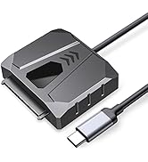 ORICO SATA to USB C Cable, Hard Drive Adapter Converter for 2.5 Inch SSD & HDD Data Transfer, Sup...