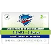 Safeguard Micellar Deep Cleansing Bath Bar Soap, Washes Away 99 Percent of Bacteria, Leaves Skin ...