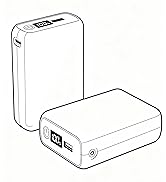 Pexzey ??.????/???? ???????????????? Heated Vest Battery Pack, LED Display, Power Bank with USB/T...