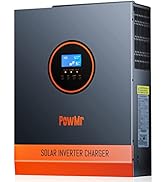 3000W Solar Inverter 24V to 120V, Pure Sine Wave Power Inverter 3000 watt Max.PV Input 4000W 450V...
