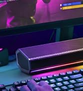 havit Computer Speakers for Desktop PC, Bluetooth 5.3 Pc Soundbar with Dynamic LED Light, HiFi St...