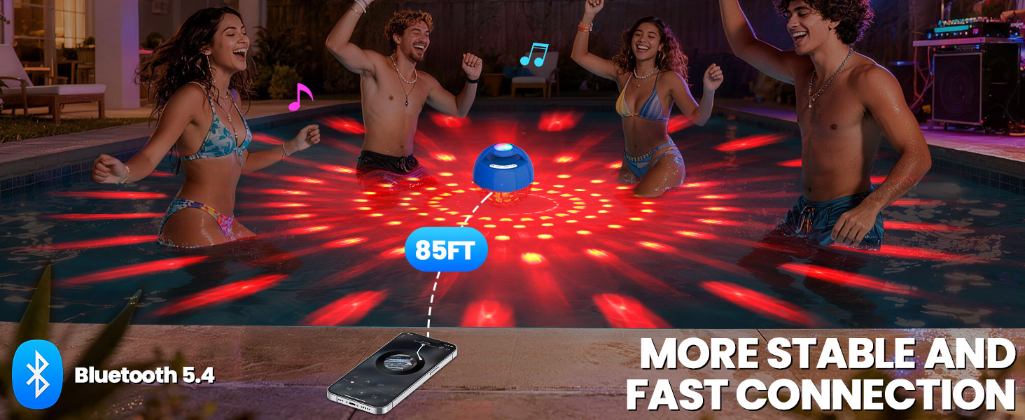 Bluetooth pool speaker