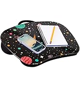 LAPGEAR MyStyle Portable Lap Desk with Cushion - Space Odyssey - Fits up to 15.6 Inch Laptops - S...
