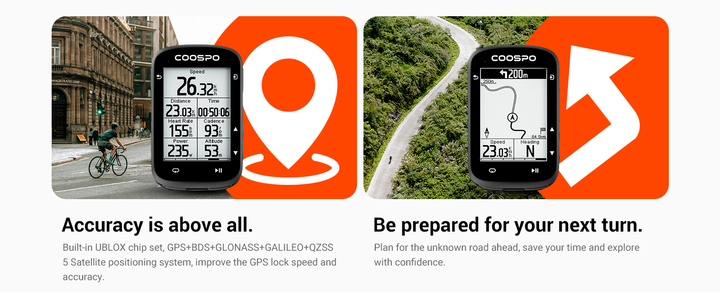 cycling gps computer wireless