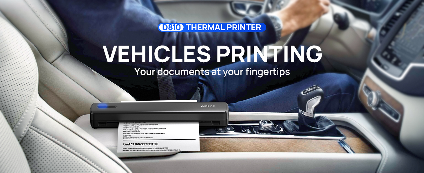 Printer Portable printer thermal printer inkless printer wireless printer