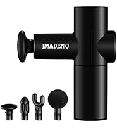 JMADENQ Mini Muscle Massage Gun, Deep Tissue Massage Gun, Electric Quiet Handheld Percussion Mass...