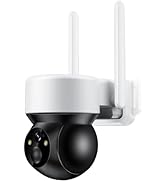 YOTON 4G LTE Solar Outdoor Security Camera Wireless, No WiFi Home Security Camera with 2K Color N...