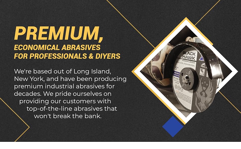 Premium, Economical Abrasives for Professionals &amp; Diyers