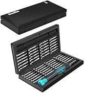 Banshu 49 in 1 Small Precision Screwdriver Set, Insulated Handle, 48 Magnetic Bits, 360° Spin Cap...