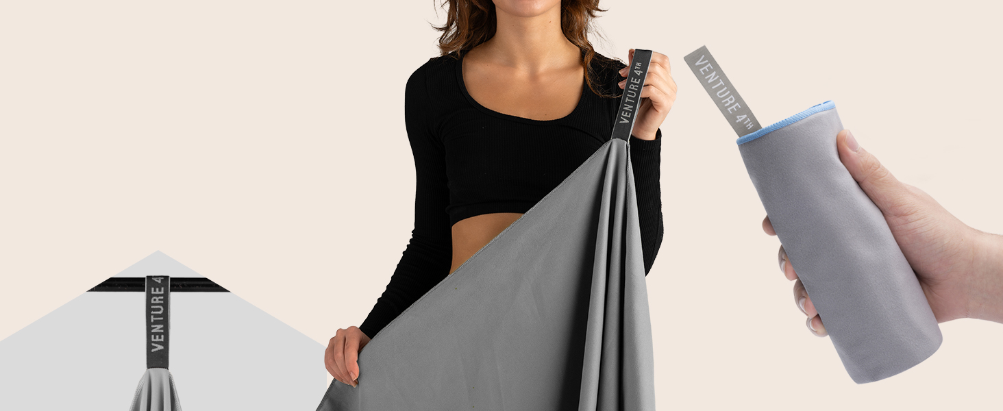 lightweight compact microfiber towel