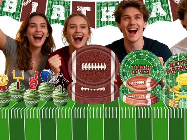 football decorations for party