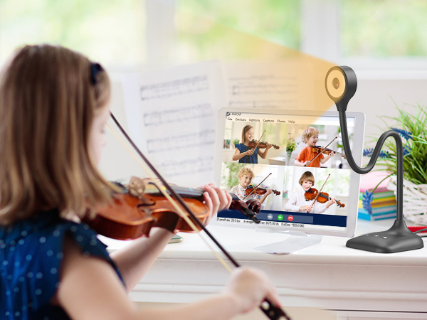 Document camera teachers classroom USB teaching web cam PC webcam light LED 1080P 1944P