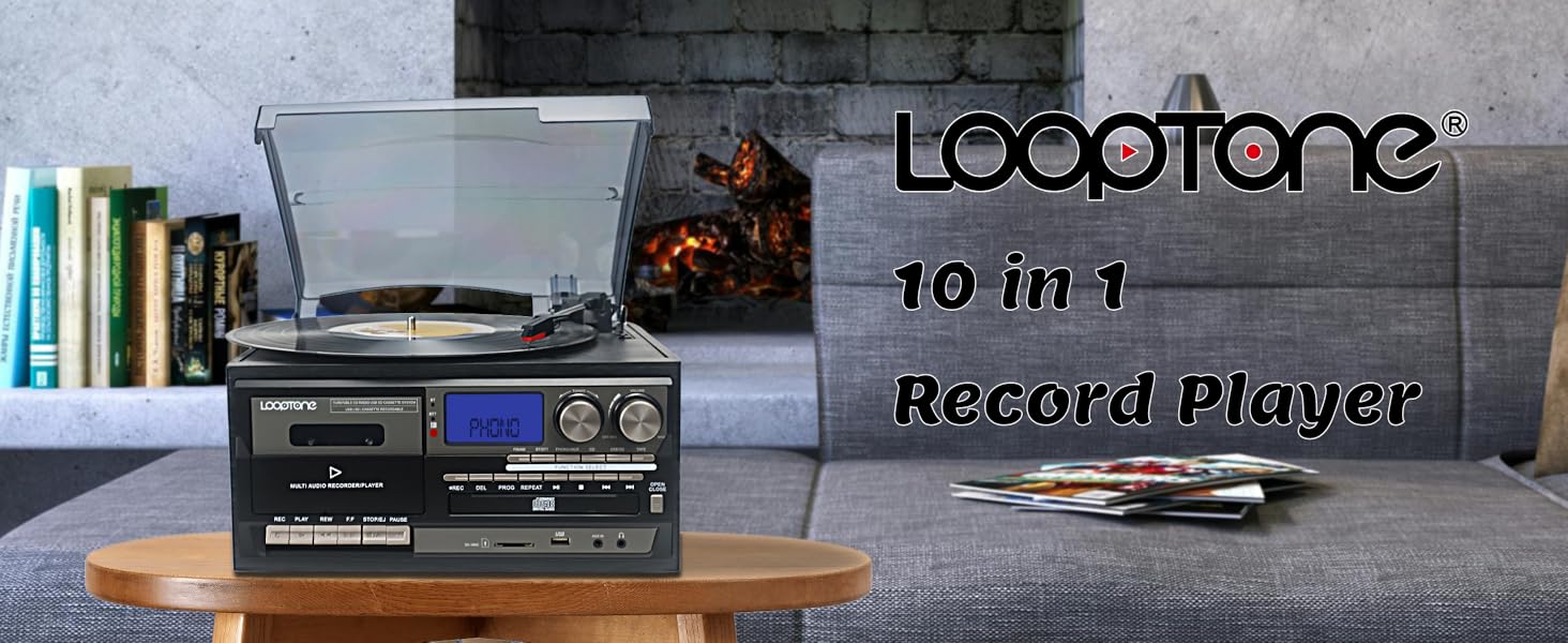 Bluetooth record player 