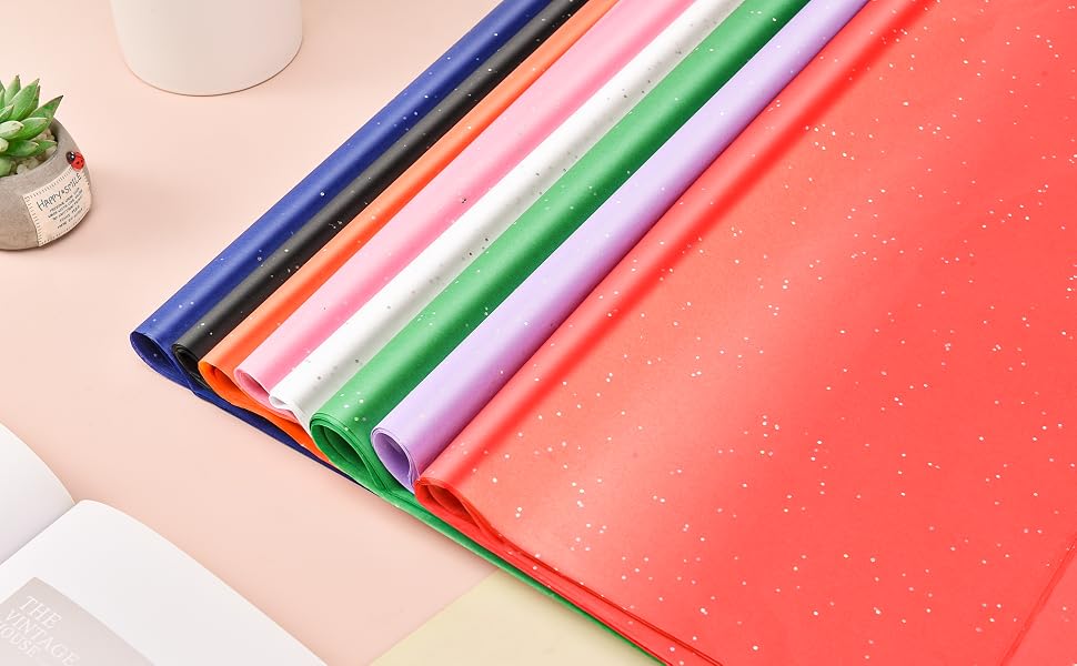 Glitter Tissue Paper