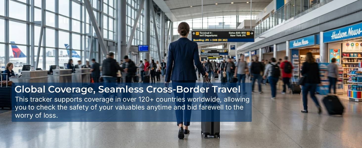 the tracker supports coverage in over 180+ countries worldwide