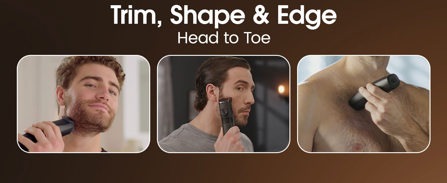 VAUCUTRIM BEARD TRIMMER with Vaccum