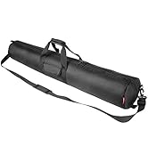 HEMMOTOP Tripod Bag, 47x7x7in All Padded Tripod Carrying Case with Shoulder Straps and Handles, H...
