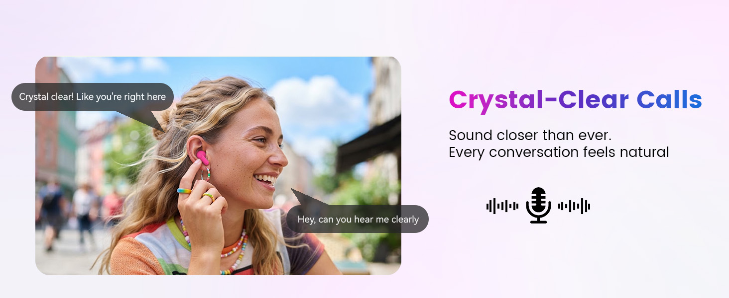 Bluetooth earbuds with microphone