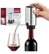 Aisining Electric Wine Aerator, Automatic Wine Dispenser with Decanter, Wine Aerator Pourer Spout...