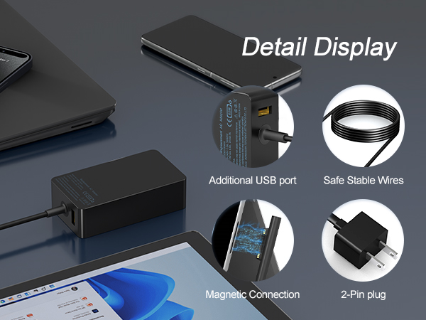 65w surface charger