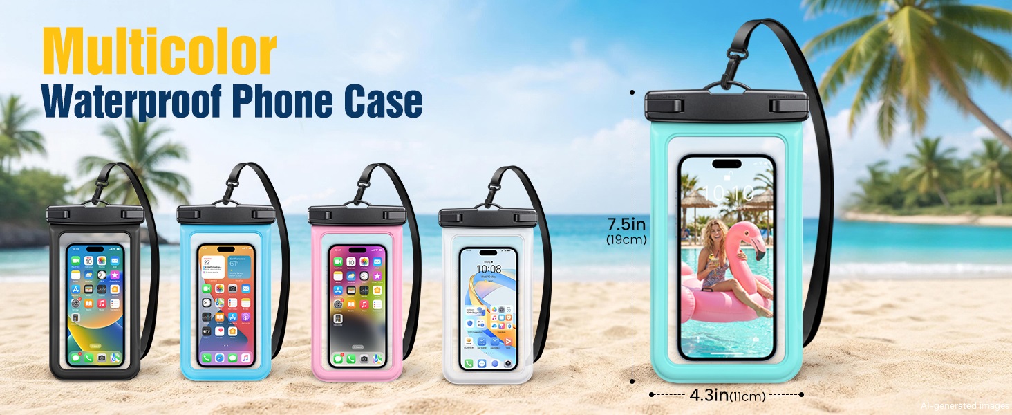 waterproof cell phone pouch case iphone