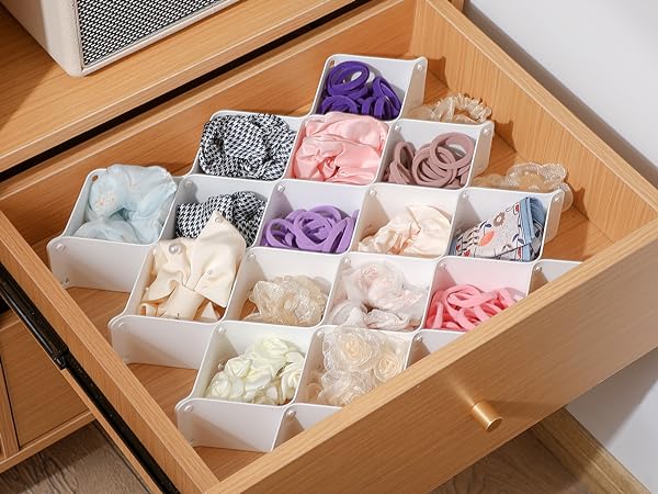 tie and belt drawer organizer
