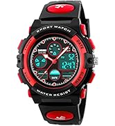 Dayllon Kids Digital Watch Outdoor Sports 50M Waterproof Electronic Watches Alarm Clock 12/24 H S...