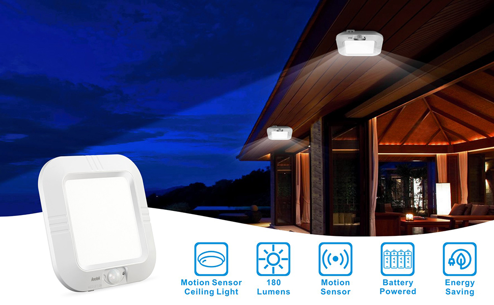 Battery Powered Ceiling Light