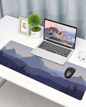 Mountain Forest Scenery Mouse Pad