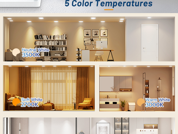 square ceiling light