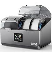 Creality Filament Dryer 4 Spools,Space Pi X4 Filament Storage Box: Dual Independent Heating Chamb...