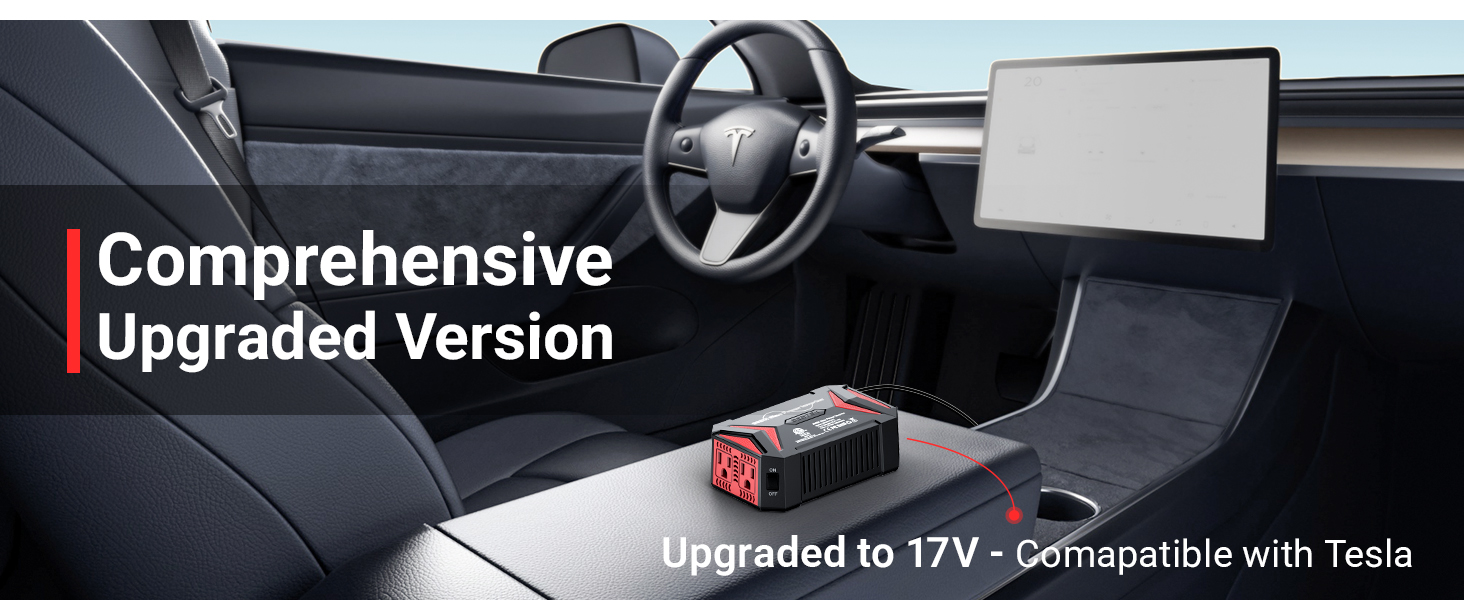 dc 12v to ac 110v for tesla