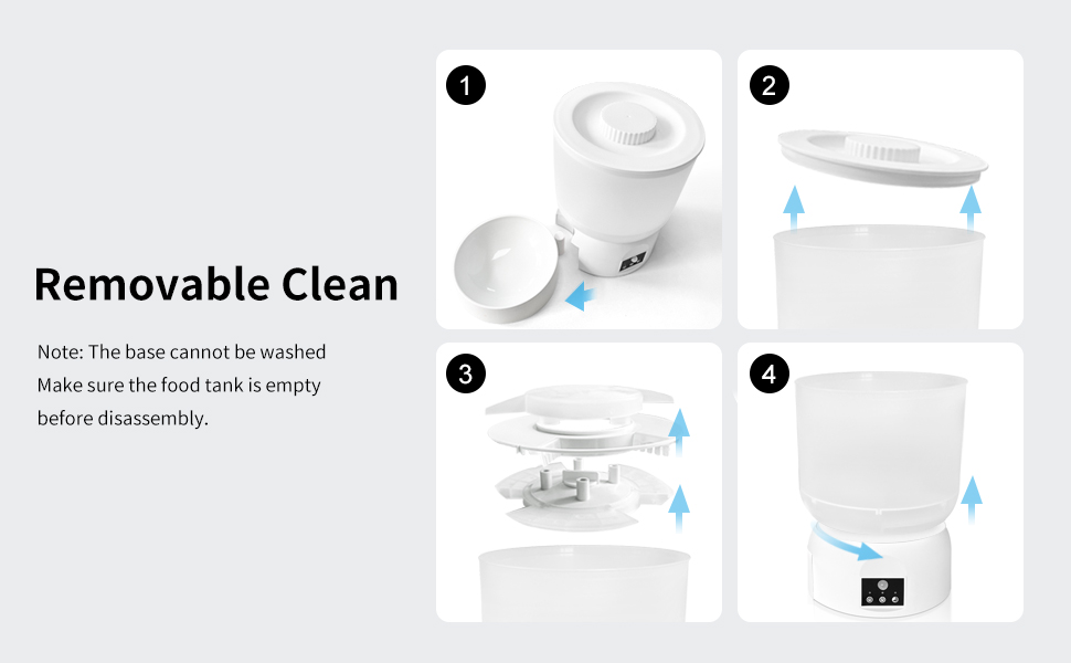 automatic feeder cat dry food